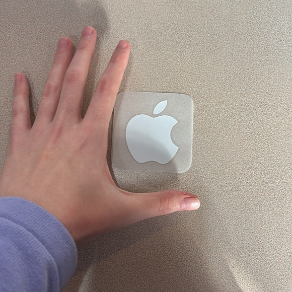Apple Logo Sticker - Picture 2 of 3